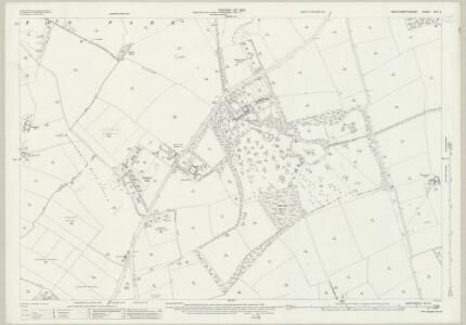 Northamptonshire XLV.2 (includes: Boughton; Northampton; Weston Favell) - 25 Inch Map