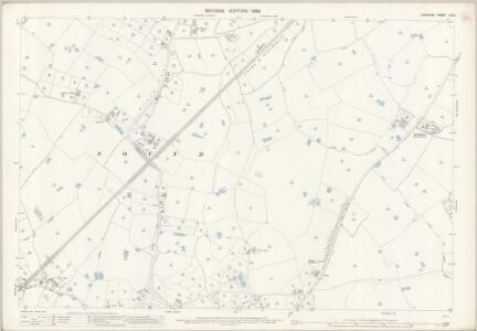 Cheshire LXI.8 (includes: Baddiley; Baddington; Bromhall; Edleston; Newhall; Sound; Woodcott) - 25 Inch Map