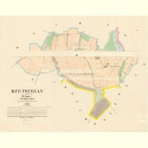 Rzetschian - c6677-1-001 - Kaiserpflichtexemplar der Landkarten des stabilen Katasters