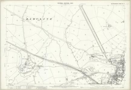 Buckinghamshire XIII.10 (includes: Buckingham; Radclive cum Chackmore) - 25 Inch Map