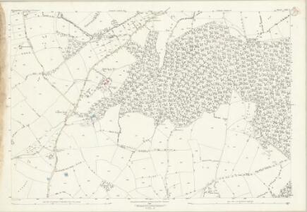 Shropshire LXIX.3 (includes: Clun; Lydbury North) - 25 Inch Map