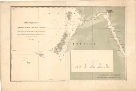 Museumskart 193: Sjøgrændsen fra bunden af Iddefjorden til Nord Hällsö og Gylte varda