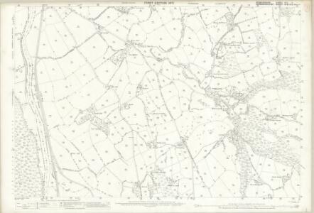 Denbighshire XVI.2 (includes: Llanrhychwyn; Llanrwst Rural; Llanrwst Urban) - 25 Inch Map