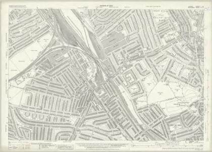 London (1915- Numbered sheets) I.15 (includes: Hampstead; Hendon; Willesden) - 25 Inch Map