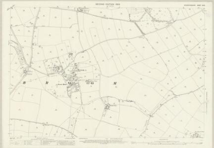 Worcestershire IX.10 (includes: Belbroughton; Broom; Chaddesley Corbett; Clent) - 25 Inch Map
