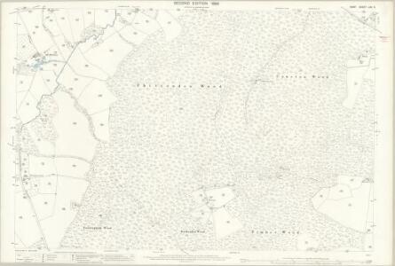 Kent LXXI.5 (includes: Benenden; Biddenden; Cranbrook) - 25 Inch Map