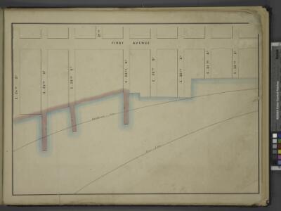 [Map bounded by First Avenue, E. 32nd St, Pier -      Line, E. 24th St; Including E. 25th St, E. 26th St, E. 27th St, E. 28th St, E.   29th St, E. 30th St, E. 31st St]