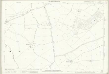 Huntingdonshire IX.5 (includes: Denton and Caldecote; Folksworth and Washingley; Glatton; Lutton) - 25 Inch Map
