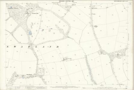 Northumberland (Old Series) XLV.8 (includes: Acton And Old Felton; Swarland) - 25 Inch Map
