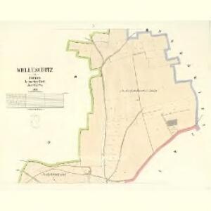 Welleschitz - c8365-1-001 - Kaiserpflichtexemplar der Landkarten des stabilen Katasters