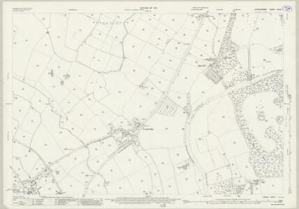 Warwickshire XXXIX.1 (includes: Barford; Bishops Tachbrook; Sherbourne; Warwick) - 25 Inch Map