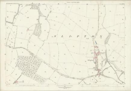 Northamptonshire XXVI.9 (includes: Cranford; Grafton Underwood; Lowick; Twywell) - 25 Inch Map