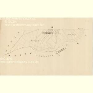 Bojanow - m0151-1-002 - Kaiserpflichtexemplar der Landkarten des stabilen Katasters