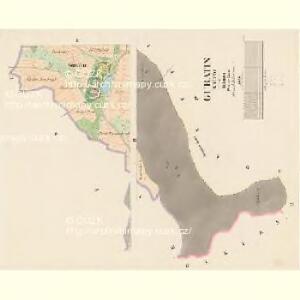 Guratin (Krtino) - c3580-1-002 - Kaiserpflichtexemplar der Landkarten des stabilen Katasters