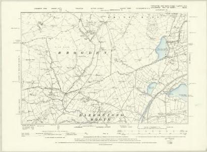 Yorkshire CLXXXIII.SW - OS Six-Inch Map