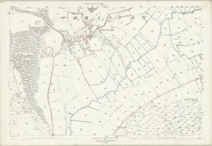 Somerset XVII.10 (includes: Banwell; Compton Bishop; Loxton; Winscombe) - 25 Inch Map