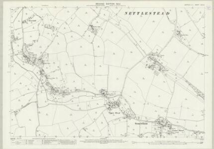 Suffolk LXV.16 (includes: Little Blakenham; Nettlestead; Offton; Somersham; Willisham) - 25 Inch Map