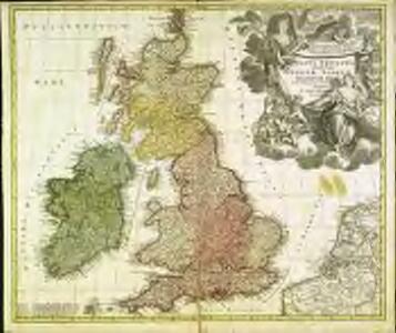 Magna Britannia complectens Angliæ, Scotiæ et Hiberniæ regna