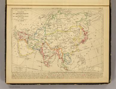 L'Asie, 1227 a 1840.