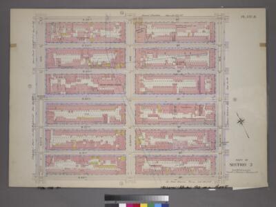 Plate 8, Part of Section 3: [Bounded by W. 26th Street, Seventh Avenue, W. 20th Street and Ninth Avenue.]