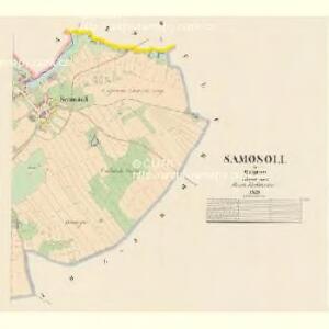 Samosoll - c6743-1-002 - Kaiserpflichtexemplar der Landkarten des stabilen Katasters