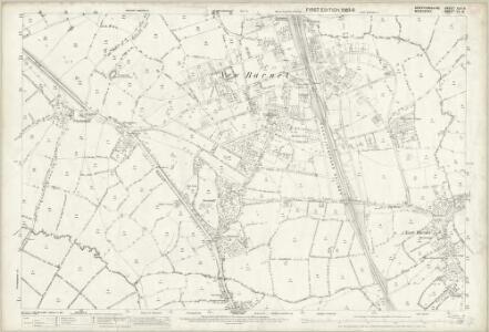 Hertfordshire XLV.8 (includes: Arkley; Barnet Vale; Chipping Barnet; East Barnet; Finchley; Friern Barnet; Totteridge) - 25 Inch Map