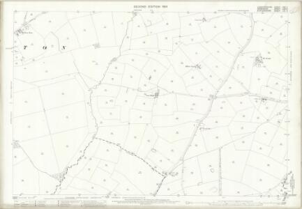 Derbyshire LXIII.5 (includes: Chilcote; Clifton Campville and Haunton; Lullington; Netherseal) - 25 Inch Map