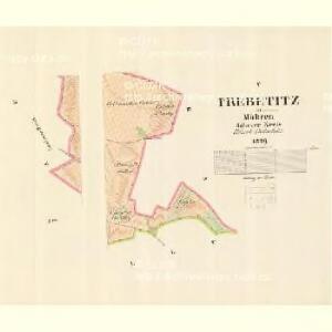 Trebetitz - m3149-1-004 - Kaiserpflichtexemplar der Landkarten des stabilen Katasters