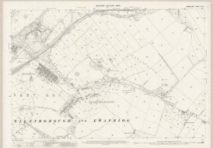Cumberland XLV.5 (includes: Crosscanonby) - 25 Inch Map