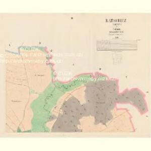 Ratschitz (Račice) - c6309-1-002 - Kaiserpflichtexemplar der Landkarten des stabilen Katasters