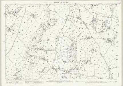 Devon XLVII.7 (includes: Clayhidon; Dunkeswell; Hemyock) - 25 Inch Map