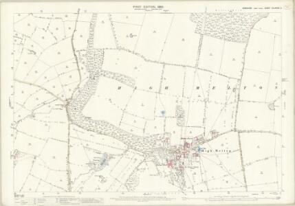 Yorkshire CCLXXXIV.2 (includes: Barnburgh; Cadeby; High Melton) - 25 Inch Map