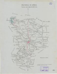Mapa planimètric de Sarroca de Lleida