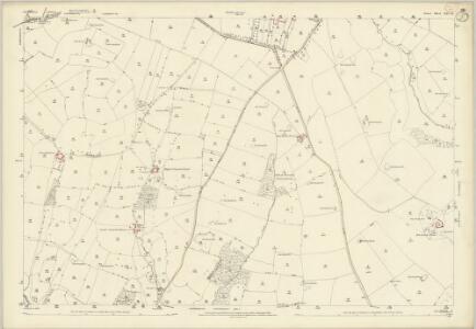 Dorset XXI.14 (includes: Cattistock; East Chelborough; Evershot; Rampisham) - 25 Inch Map