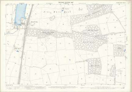 Durham XXXVI.11 (includes: Elwick; Embleton; Sheraton With Hulam; Wingate) - 25 Inch Map