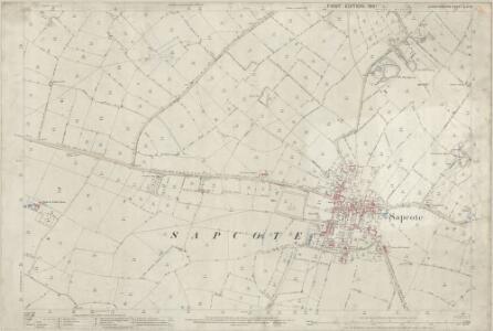 Leicestershire XLIII.6 (includes: Aston Flamville; Sapcote; Stoney Stanton) - 25 Inch Map