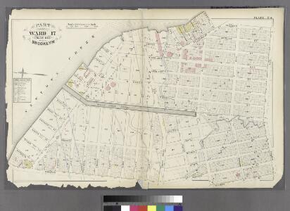 Plate 24: Part of Ward 17. City of Brooklyn.