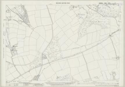 Somerset LXXXVI.14 (includes: Churchstanton; Clayhidon; Upottery) - 25 Inch Map