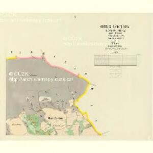 Ober Lochow (Lochow Hořenj) - c2091-1-002 - Kaiserpflichtexemplar der Landkarten des stabilen Katasters