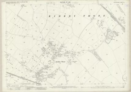Westmorland IX.1 (includes: Bolton; Crackenthorpe; Kirkby Thorpe; Long Marton) - 25 Inch Map