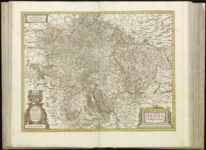 [49][49] Hassia Landgraviatus, uit: Atlas sive Descriptio terrarum orbis