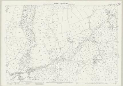 Cornwall XX.7 (includes: Michaelstow; St Breward) - 25 Inch Map