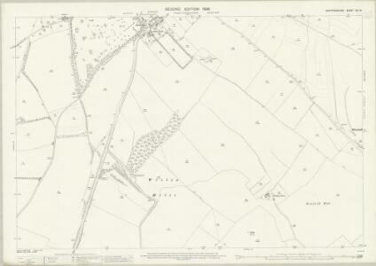 Hertfordshire VII.12 (includes: Baldock; Clothall; Letchworth; Weston) - 25 Inch Map