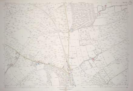 Devon LXIII.6 (includes: Beaworthy; Black Torrington; Halwill; Northlew) - 25 Inch Map
