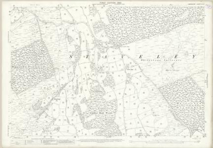 Lancashire XII.3 (includes: Haverthwaite; Staveley; Upper Allithwaite) - 25 Inch Map