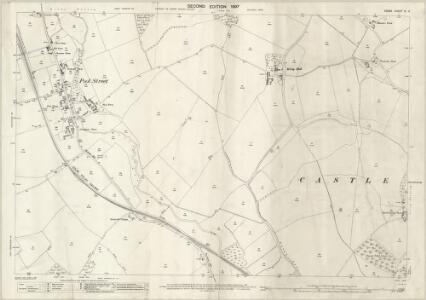 Essex (1st Ed/Rev 1862-96) XI.11 (includes: Castle Hedingham; Great Yeldham) - 25 Inch Map