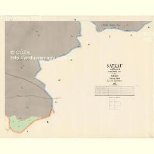 Satkau - c6734-1-005 - Kaiserpflichtexemplar der Landkarten des stabilen Katasters