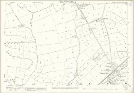 Yorkshire LXX.5 (includes: Ainderby Miers With Holtby; Aiskew; Crakehall; Langthorne; Rand Grange) - 25 Inch Map