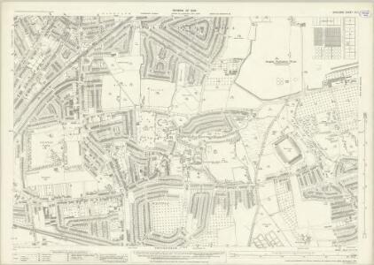 Middlesex XX.11 (includes: Heston and Isleworth; Twickenham St Mary The Virgin) - 25 Inch Map