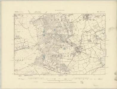 Shropshire LXV.SW - OS Six-Inch Map
